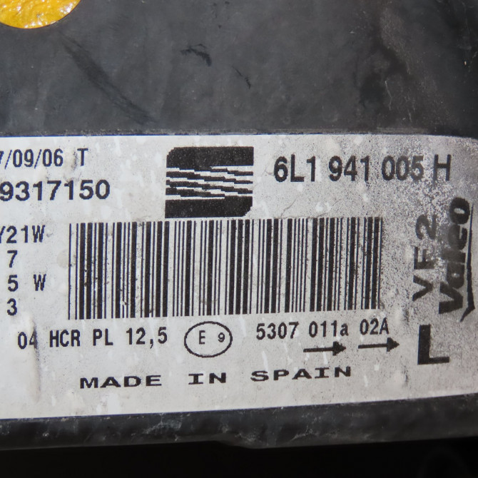 Phare gauche occasion SEAT CORDOBA II Phase 1 10-2002->05-2009 1.4 16v 100ch 6L1941751D 4