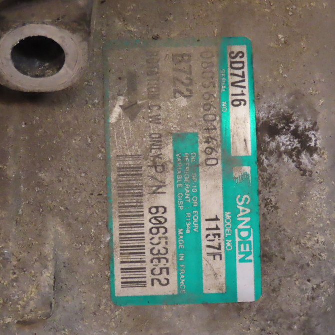 Compresseur air conditionne occasion ALFA ROMEO 156 Phase 3 SW 07-2003->12-2005 60653652 3