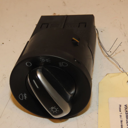 Interrupteur commande de phares occasion VOLKSWAGEN POLO V POLO V Phase 1 2009-09-01->2014-05-31 1.2 70ch 6R0941531FAPV