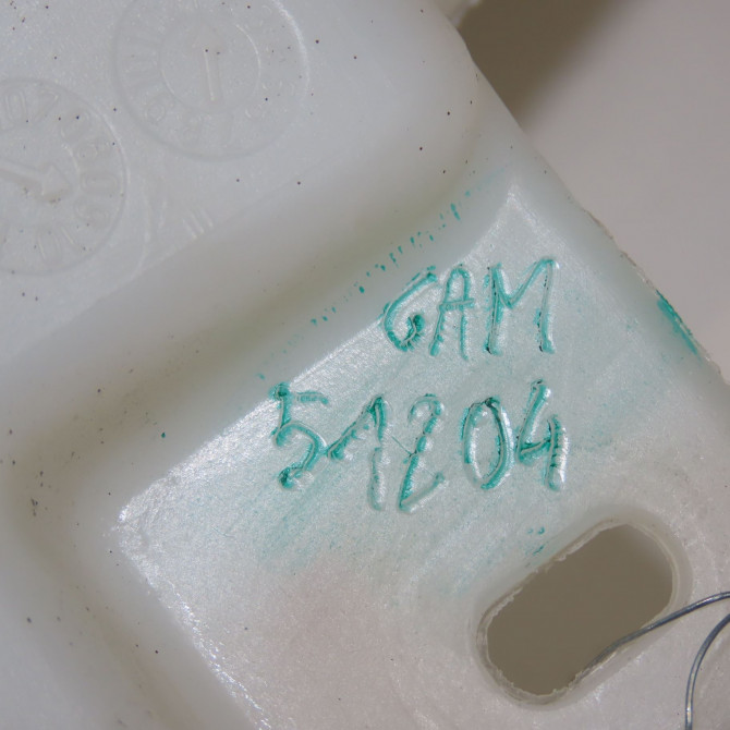 Reservoir lave-glace avant occasion RENAULT TWINGO II Phase 1 06-2007->11-2011 1.2i 16v 75ch 289105772R 4