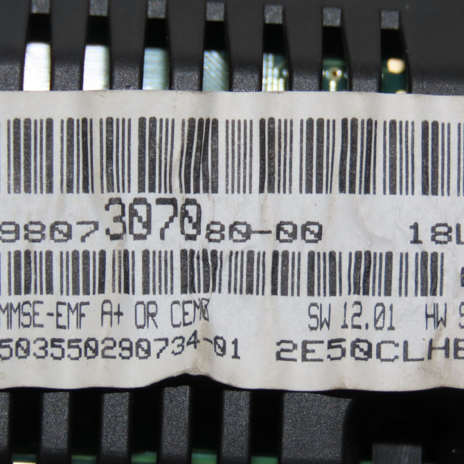 Afficheur digital occasion PEUGEOT PARTNER II Phase 3 04-2015->... 1.6 HDI 90ch 9822637880 3