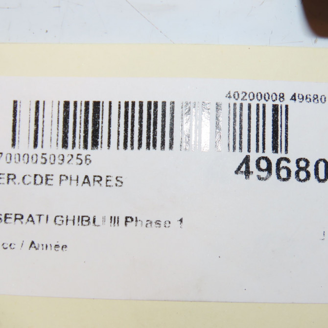 Interrupteur commande de phares occasion 3