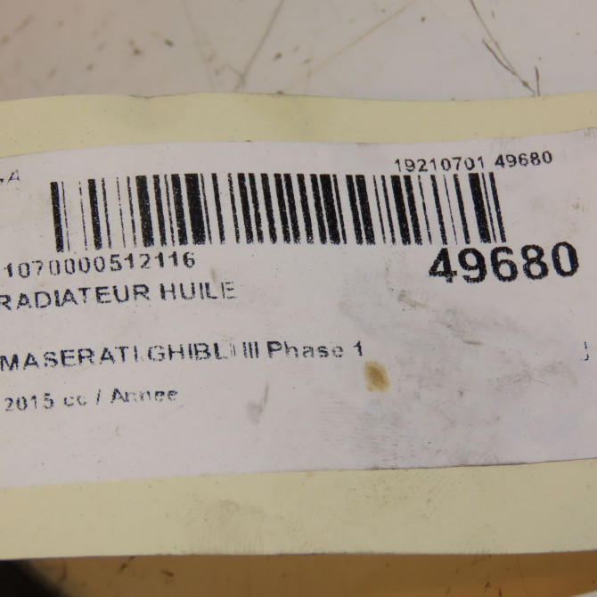 Radiateur huile occasion 3