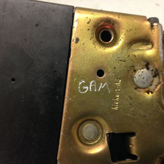 Serrure porte arg occasion PEUGEOT 406 Phase 2 04-1999->04-2004 2.0 HDI 110ch 913758 4