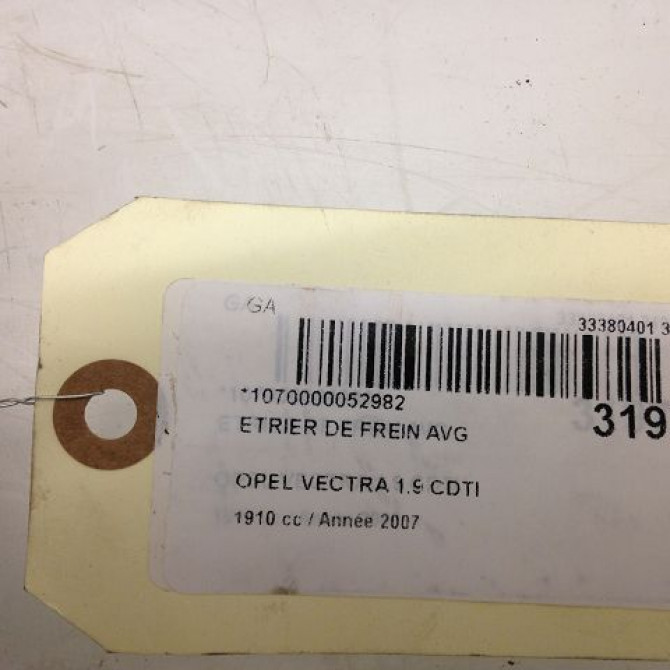 Etrier de frein avant gauche occasion OPEL VECTRA III Phase 2 10-2005->06-2007 93185745 4