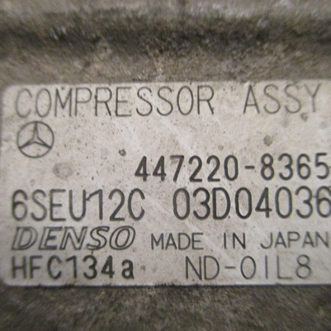 Compresseur air conditionne occasion MERCEDES CLASSE A I Phase 2 03-2001->09-2004 A 170 CDI 2307911 3