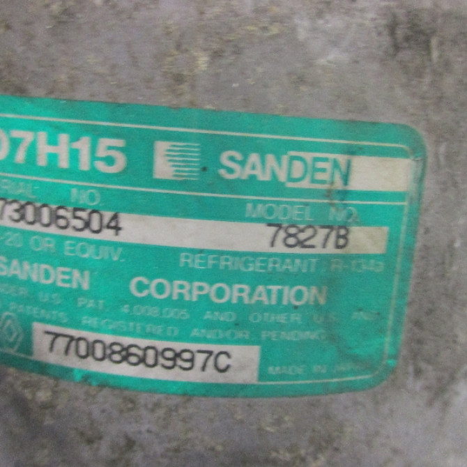 Compresseur air conditionne occasion RENAULT TWINGO I Phase 1 04-1993->08-1998 7700860997c 4