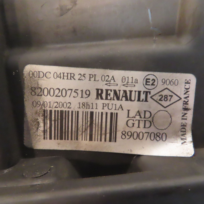 Phare gauche occasion RENAULT LAGUNA II Phase 1 11-2000->03-2005 1.8i 117ch 7701474502 3