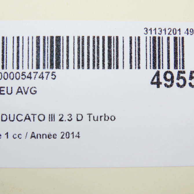 Moyeu avg occasion FIAT DUCATO III Phase 1 06-2006->10-2014 2.3 D Turbo Multijet 130ch 5