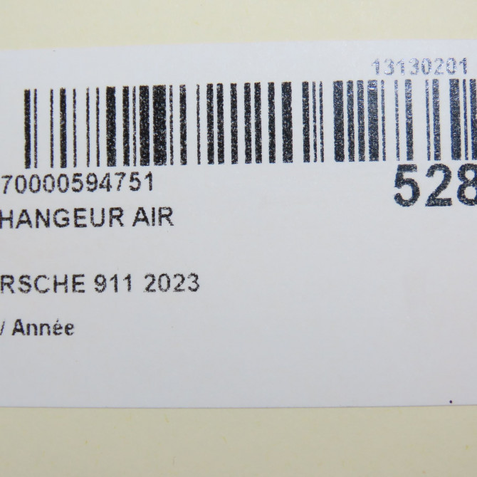 Echangeur air occasion PORSCHE 911 5