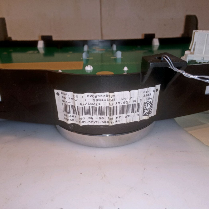 Compteur occasion PEUGEOT 207 Phase 1 SW 07-2007->03-2013 1.6 HDI 90ch 6103JL 4