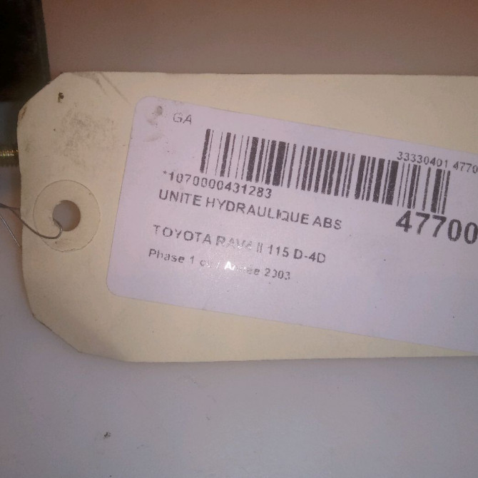 Unité hydraulique ABS occasion TOYOTA RAV4 II Phase 1 07-2000->10-2003 115 D-4D 4405042060 7