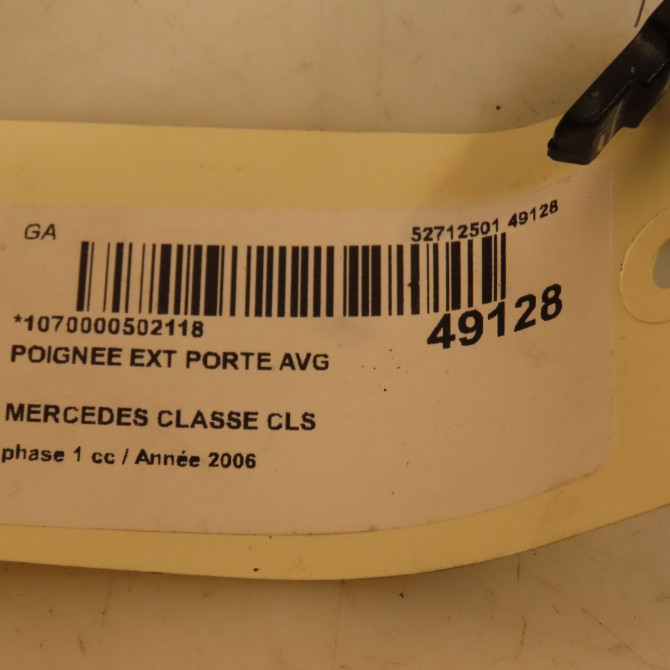 Poignee ext porte avg occasion MERCEDES CLASSE CLS Phase 1 04-1995->04-1999 320 CDI 224ch 3