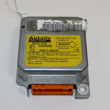 Boitier pyrotechnique occasion PEUGEOT 206 Phase 1 09-1998->03-2009 1.4i 6545GT