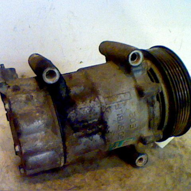 Compresseur air conditionne occasion PEUGEOT 206 Phase 1 09-1998->03-2009 1.6 HDI 16v 9800822280 2
