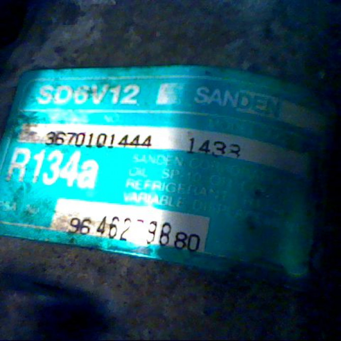 Compresseur air conditionne occasion PEUGEOT 206 Phase 1 09-1998->03-2009 6453LF 3