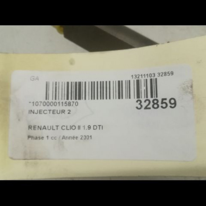 occasion RENAULT CLIO II Phase 1 03-1998->06-2001 1.9 DTI 3