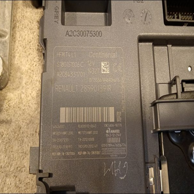 Calculateur moteur occasion RENAULT CLIO IV Phase 1 07-2012->... 1.5 DCI 90ch 237104627R 2