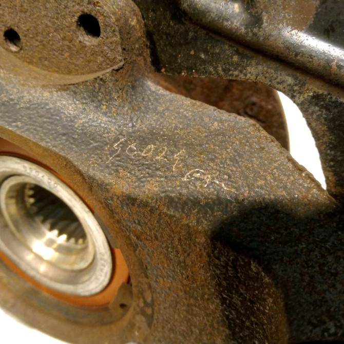 Moyeu avd occasion OPEL CORSA II Phase 2 04-1997->10-2000 1.2i 16v 65ch 90498610 3