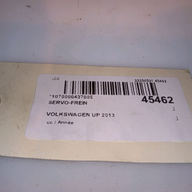 Servo-frein occasion VOLKSWAGEN UP 1S1614106D 4