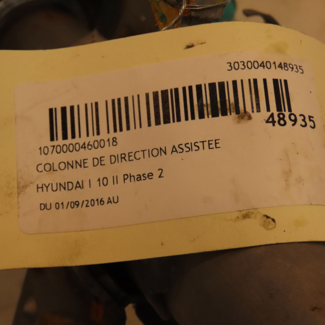 Colonne de direction assistee occasion HYUNDAI I 10 II Phase 2 09-2016->... 56310K7000 3