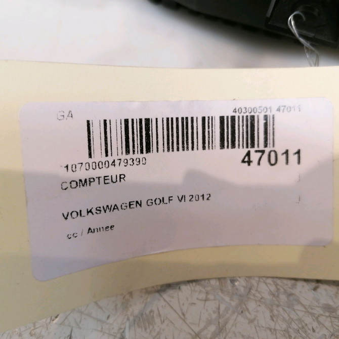 Compteur occasion VOLKSWAGEN GOLF VI 5K6920873A 5