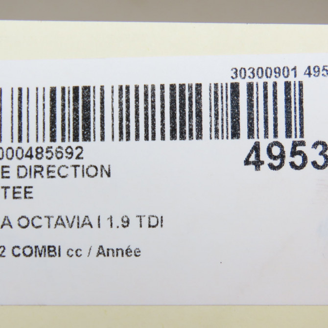 Pompe direction assistee occasion SKODA OCTAVIA I Phase 1 04-1995->04-1999 1.9 TDI 90ch 6