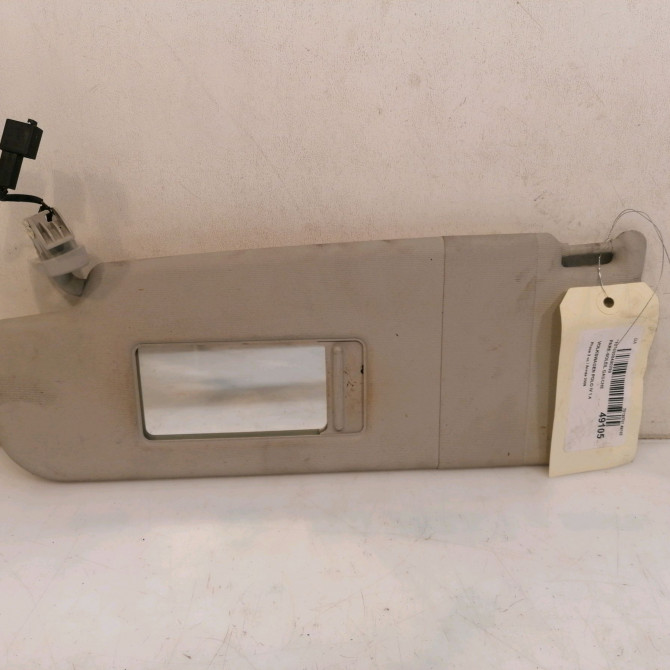 Pare-soleil gauche occasion VOLKSWAGEN POLO IV Phase 2 05-2005->09-2009 1.4 TDI 80ch 6Q0857551F2F4 1