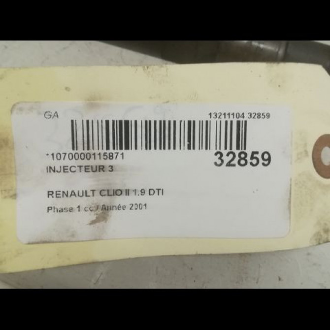 occasion RENAULT CLIO II Phase 1 03-1998->06-2001 1.9 DTI 3