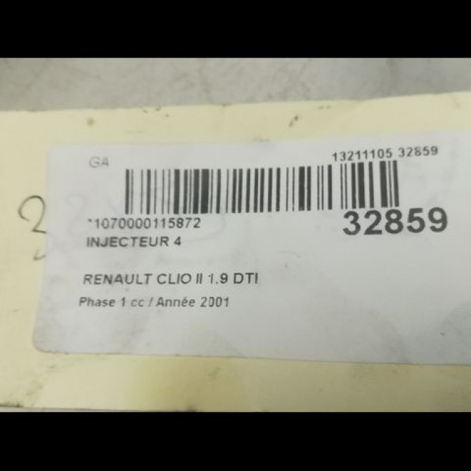 occasion RENAULT CLIO II Phase 1 03-1998->06-2001 1.9 DTI 3