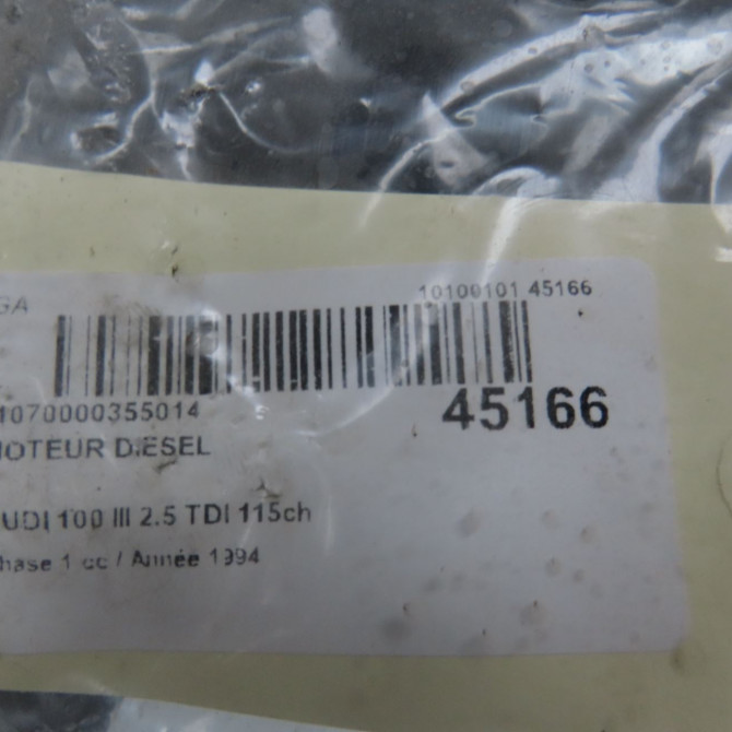 Moteur diesel occasion AUDI 100 III Phase 1 01-1991->06-1994 2.5 TDI 115ch 6