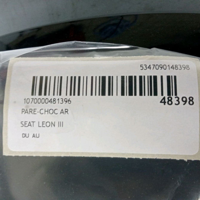 Pare-choc arrière occasion  5FA807421GRU 4