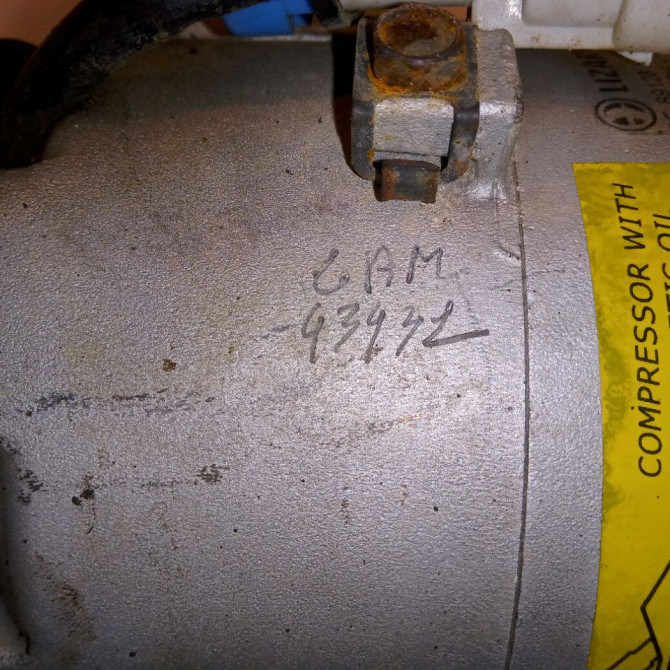 Compresseur air conditionne occasion OPEL MERIVA I Phase 2 01-2006->09-2010 1.6 TWINPORT 93196865 6