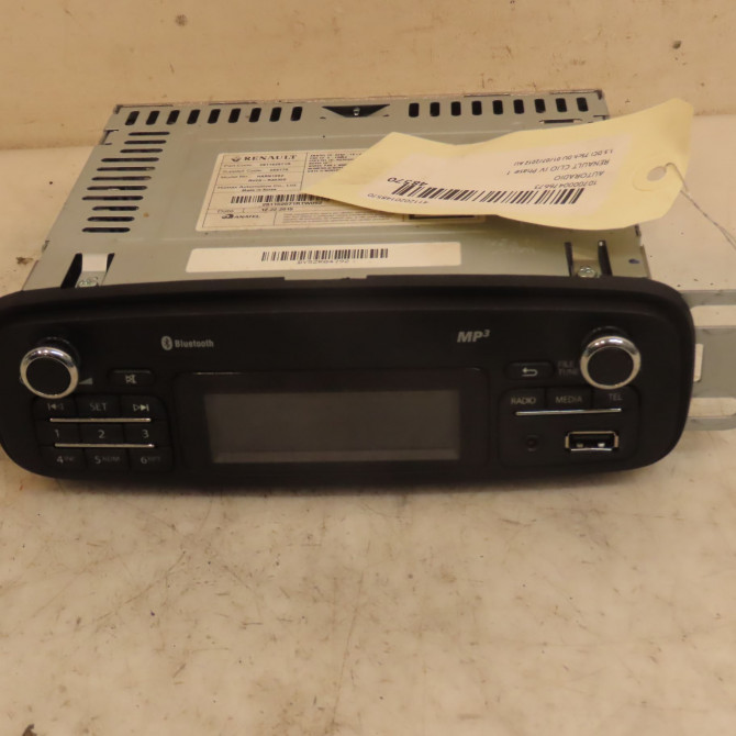 Autoradio occasion RENAULT CLIO IV Phase 1 07-2012->... 1.5 DCI 75ch 280210769R 1
