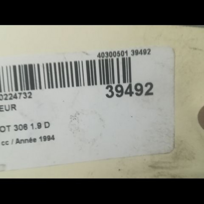 Compteur occasion PEUGEOT 306 Phase 1 09-1994->03-1997 1.9 D 6113JJ 3