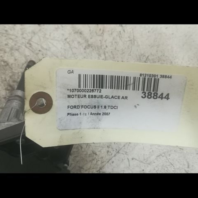Moteur essuie-glace arrière occasion FORD FOCUS II Phase 1 09-2004->12-2007 1.8 TDCI 115ch 1689913 3