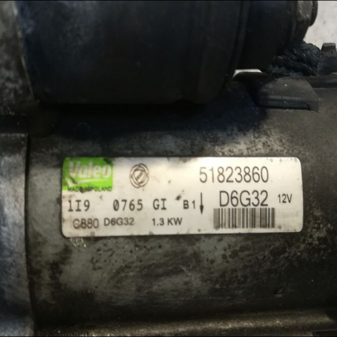 Démarreur occasion ALFA ROMEO MI.TO MI.TO Phase 1 2008-09-01->2016-12-31 1.3 JTDM 85ch 71793488 3