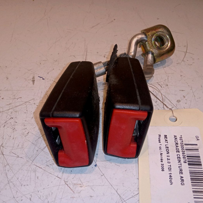 Ancrage ceinture arrière gauche occasion SEAT LEON II Phase 1 09-2005->05-2009 2.0 TDI 140ch 1