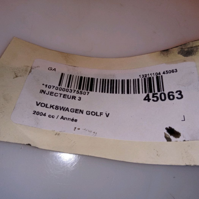 occasion VOLKSWAGEN GOLF V Phase 1 11-2003->10-2008 2.0 TDI 140ch 3