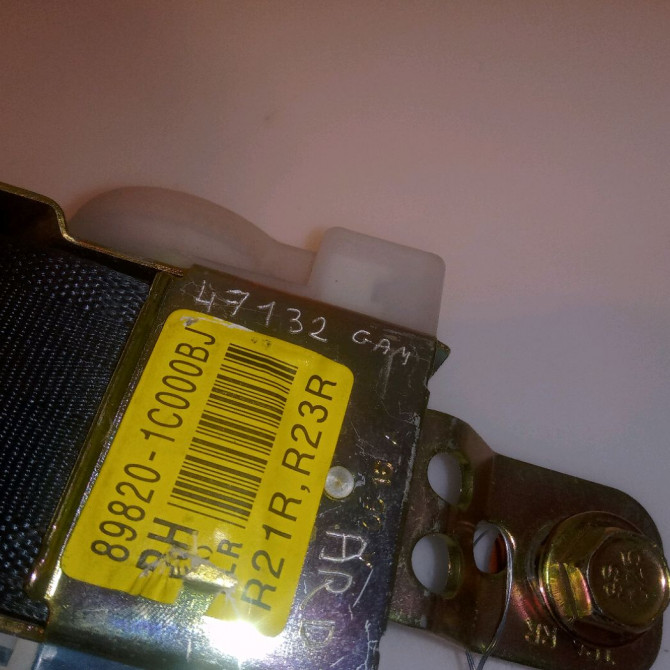 Ceinture arrière droite occasion HYUNDAI GETZ Phase 1 09-2002->11-2005 1.1i 898201C000BJ 3