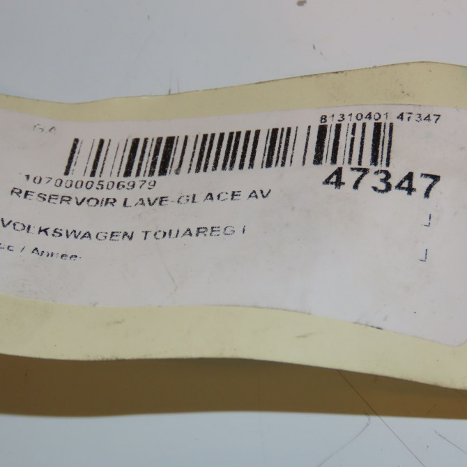 Reservoir lave-glace avant occasion VOLKSWAGEN TOUAREG I 7L0955453G 3