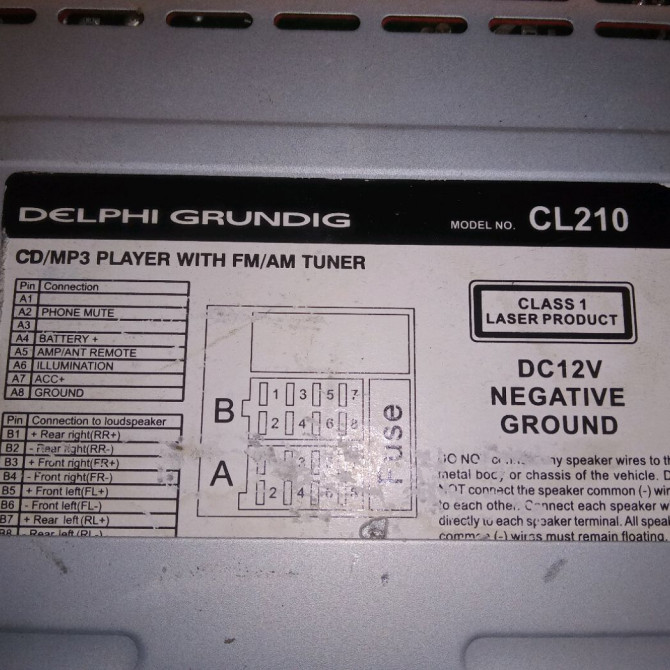 Autoradio occasion CITROEN JUMPER III Phase 1 06-2006->... 2.2 HDi 100ch 3