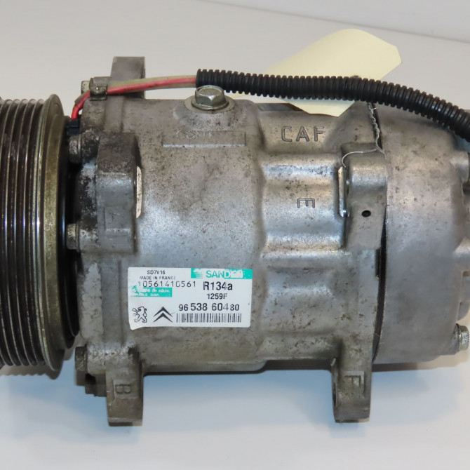 Compresseur air conditionne occasion CITROEN JUMPY I Phase 1 09-1995->12-2003 2.0 HDI 95ch 6453QV 2