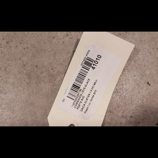 Commande lève-glace porte avant gauche occasion DACIA DUSTER Phase 1 03-2010->12-2013 1.5 DCI 85ch 8200602227 2