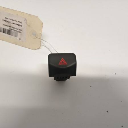 Bouton de warning occasion NISSAN NOTE I Phase 1 03-2006->03-2009 1.4i 88ch 252901U600