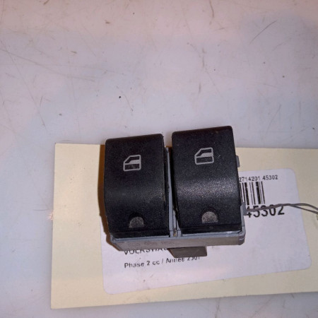 Commande lève-glace porte avant gauche occasion VOLKSWAGEN POLO IV Phase 2 05-2005->09-2009 1.4 TDI 70ch