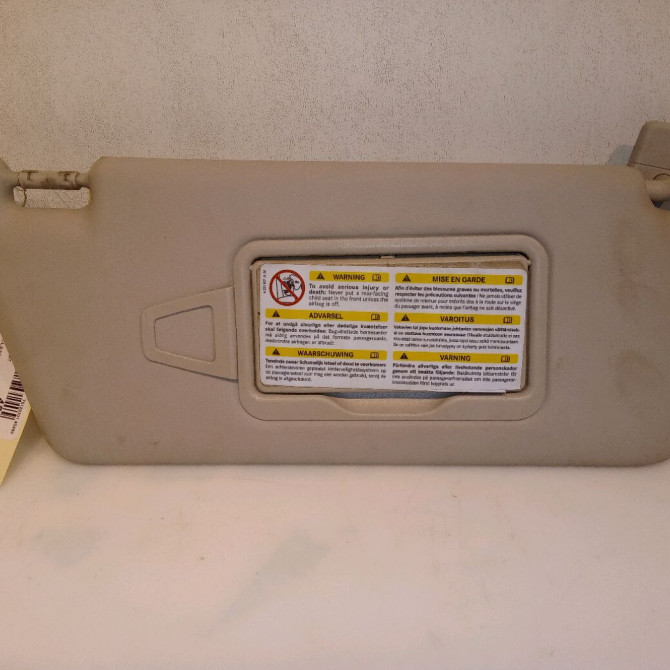 Pare-soleil droit occasion MERCEDES CLASSE A I 16981004107H48 2