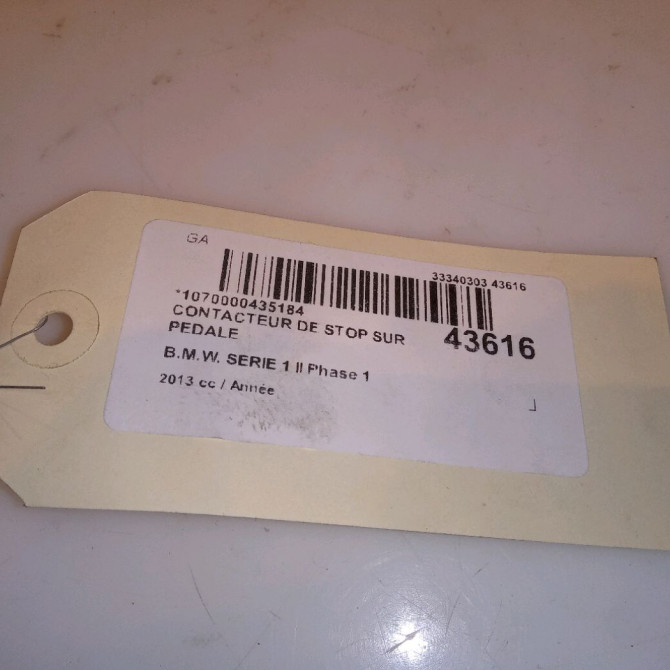 occasion B.M.W. SERIE 1 II Phase 1 08-2011->06-2015 4