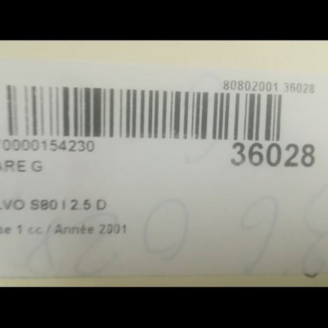 Phare gauche occasion VOLVO S80 I Phase 1 07-1998->12-2002 2.5 D 8693557 3