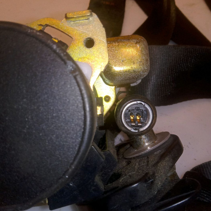 Ceinture avant droite occasion CITROEN C8 Phase 1 06-2002->... 2.0 HDI 109ch 8974XE 3